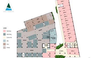 CODE # 106 CONDO FOR SALE IN ARC TOWERS CONDOMINIUM corner V.Rama St.,Cebu City