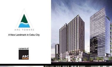 CODE # 106 CONDO FOR SALE IN ARC TOWERS CONDOMINIUM corner V.Rama St.,Cebu City
