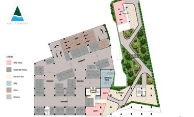 CODE # 106 CONDO FOR SALE IN ARC TOWERS CONDOMINIUM corner V.Rama St.,Cebu City