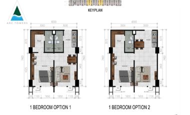 CODE # 106 CONDO FOR SALE IN ARC TOWERS CONDOMINIUM corner V.Rama St.,Cebu City