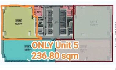 236.8 sqm Office space for lease in One World Place, BGC