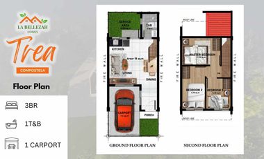 Pre-Selling 3 Bedrooms house with Parking in Compostela Cebu