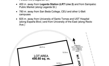 Lot with 8-Apartment Commercial/Residential Units FOR SALE at Sampaloc Manila