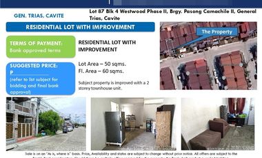 House for sale in Brighton Avenue, Pasong Camachile II, General Trias, Cavite