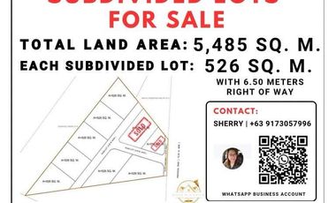 Whole lot for Sale : 5,485 sqm for only 5,500 per sqm - Total Price : 30,167,500