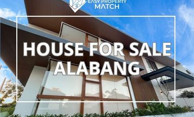 Alabang House for Sale at Ayala Alabang Village AAV Modern Tropical Corner Lot