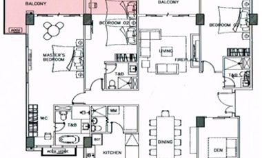 3 Bedroom condominium Unit for Sale in Woodridge Place Tagaytay.