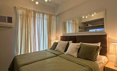 Newly Furnished Studio Unit with Balcony at Salcedo Square Makati