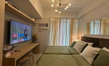 Newly Furnished Studio Unit with Balcony at Salcedo Square Makati