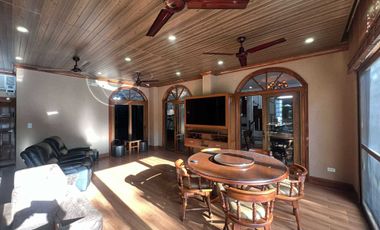 Fully Furnished Two Level House and Lot with Heated pool and Jacuzzi Located in