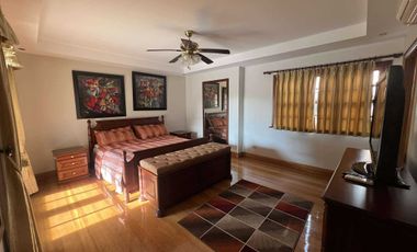 Fully Furnished Two Level House and Lot with Heated pool and Jacuzzi Located in
