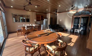 Fully Furnished Two Level House and Lot with Heated pool and Jacuzzi Located in