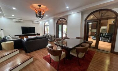Fully Furnished Two Level House and Lot with Heated pool and Jacuzzi Located in