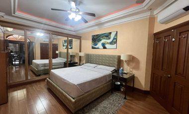 Fully Furnished Two Level House and Lot with Heated pool and Jacuzzi Located in