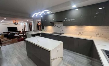 Fully Furnished Two Level House and Lot with Heated pool and Jacuzzi Located in