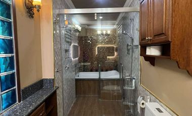 Fully Furnished Two Level House and Lot with Heated pool and Jacuzzi Located in
