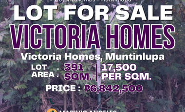 Lot For Sale Victoria Homes Muntinlupa