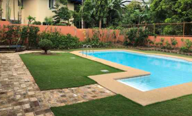 Sprawling Bungalow House with Pool for Sale in Ayala Alabang, Muntinlupa