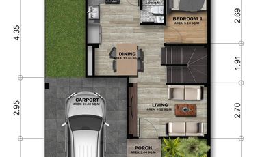 PROERTY # 11256 House and lot in Pacific Grandvillas Subdivision Lapu-lapu City