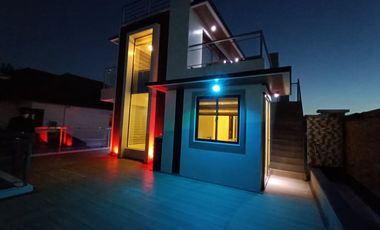 3 Storey House with roof deck and pool For Rent in Pulu Amsic, Angeles City