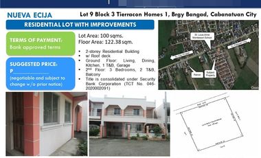 House for sale in Nueva Ecija, Cabanatuan