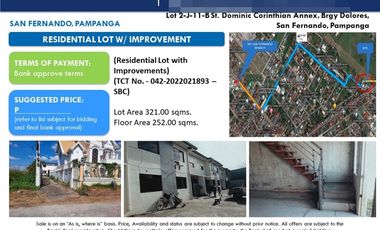 House for sale in Tarlac, La Paz