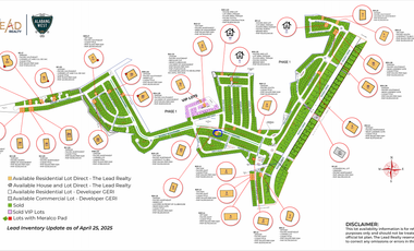 345 sqm Alabang West Inner Lot for sale infront of clubhouse Alabang West lot