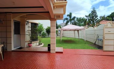 House and lot for sale with Big Lawn near CLARK AND BALIBAGO, Angeles