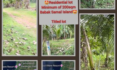 2O0 SQM LOT IN Babak Samal for sale cash or installment