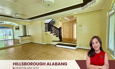 House for Sale with swimming pool in Hillsborough Alabang, Muntinlupa Nr.Enclave