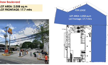 Commercial Lot for rent in Notre Dame Street, Wack-Wack Greenhills, Mandaluyong, Eastern Manila District