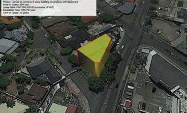 🏢 Bel-Air, Makati Corner Commercial Lot 604 sqm for Lease or Sale | Jupiter cor. Mars St. | ₱550,000/mo + VAT | ₱650,000/sqm + VAT