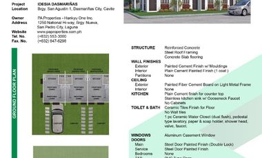 For Sale: Aria |Asian-inspired 2-storey townhouse with 2 bedrooms in Dasmariñas, Cavite!