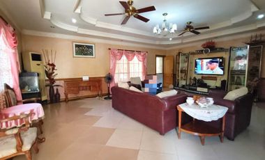 Bungalow House & Lot with Huge Garden & Pool for Sale in Angeles City, Pampanga