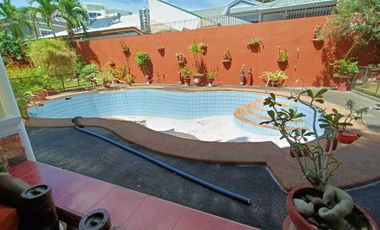 Bungalow House & Lot with Huge Garden & Pool for Sale in Angeles City, Pampanga