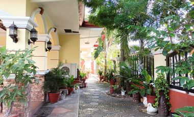 Bungalow House & Lot with Huge Garden & Pool for Sale in Angeles City, Pampanga
