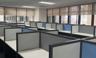 1,509 sqm PEZA Accredited and Fully Furnished Office Space for Lease in Taguig