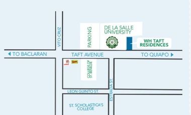 FOR SALE / FOR LEASE  2nd Floor Commercial Space at W.H. Taft Residences, Manila