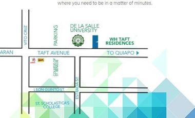 FOR SALE / FOR LEASE  2nd Floor Commercial Space at W.H. Taft Residences, Manila