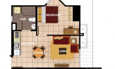 Elegant 1 Bedroom at Avida Towers Intima in Manila for Sale