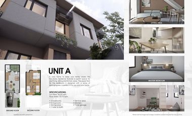 2-Storey Townhouse for sale in Alesso Residences, Rodriguez, Rizal