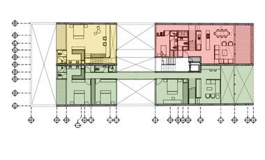 Edificio en venta para completar frente al Parque México