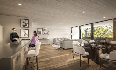 Edificio en venta para completar frente al Parque México