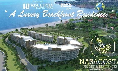 Beach Front Condo Unit at Nasacosta Resort & Residences, Nasugbu Batangas