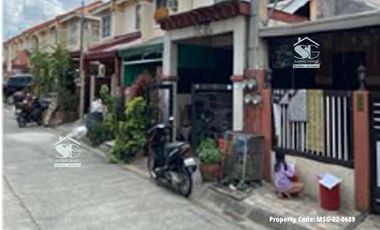 MSG-22-0689: BEL ALDEA SUBDIVISION, GENERAL TRIAS, CAVITE Foreclosed Townhouse