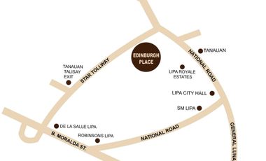 Residential Lots at Edinburgh Place, Lipa