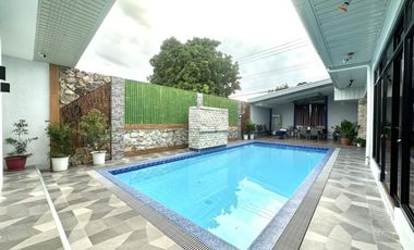 Furnished Elegant Bungalow with Pool For Rent in An Exclusive Subd., Angeles