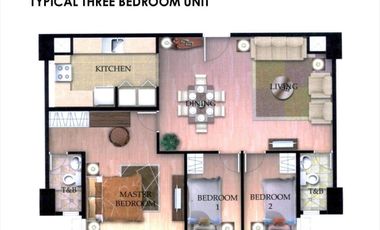 Modern 3 Bedroom Rent to own 25K MONTHLY Condo in Makati near BGC Don Bosco MOA BGC Airport AYala San Lorenzo Place