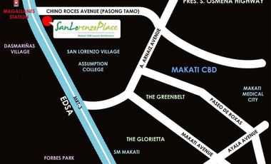For sale Luxurious 2 Bedroom Corner unit Condo in Makati BGC NAIA MOA BGC San Lorenzo Place Rent to own