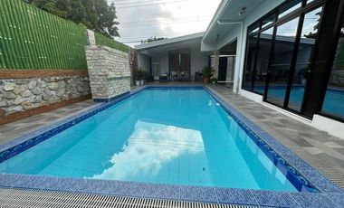 For Rent Furnished Elegant Bungalow House w/ Swimming Pool In Angeles City